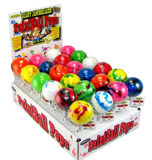 Paintball Pops Candy Barn Express