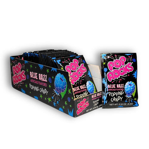 Pop Rocks - Crackling Candy - 24 Ct - Blue Razz
