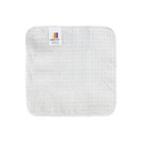 UBICON 100% Organic, Soft and Climate Friendly Cotton White Dish Cloth (10" X 10") Featuring Waffle Wave Design for Extra Absorbency, Cleaning Power and Durability