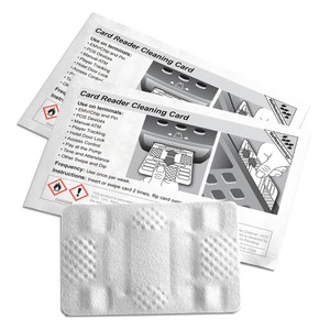 KICTeam KW3-HSCB40 Waffletechnology Card Reader Cleaning Card