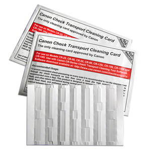 KICTeam KWCAN-C1B15WS Waffletechnology Canon CR-Series Check Scanner Cleaning Card
