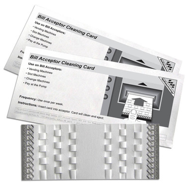 Waffletechnology Cleaning Card Combo Pack | Bill Acceptor and Card Reader Cleaning Card Pack
