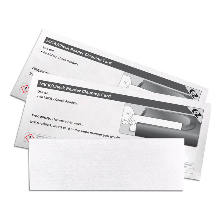 KICTeam K2-MCRB25 MICR/Check Reader Cleaning Card