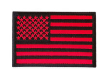 Black and Red Flag Patch Black and Red Flag Patch