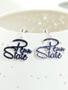 Penn State Slogan Earrings | Seasons Jewelry