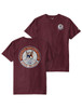 Maroon Vintage Boxer Tee | Harper's Varsity Club
