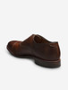 Allen Edmonds Park Avenue Dark Chili Oxford Shoe in premium European calfskin leather, brown color.