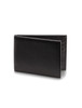 Small Bifold Black Leather Wallet Bosca