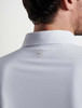Peter Millar Penn State Performance White Polo Collar