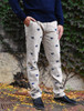 Penn State Embroidered khaki pants by Castaway, featuring logos, in 32 or 34 inch inseams.
