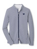 Penn State Katy Vista Stripe Full Zip Peter Millar