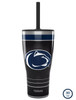 Penn State Night Game Stainless Steel Straw Tumbler