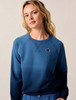 Johnnie-O Penn State Womens Ombre Blue Crewneck