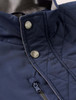 Navy Blue Quilted Penn State Coat