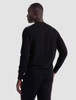Bugatchi Diamond Crew Neck Mens Black Sweater