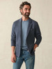 Inlet Knit Blazer Faherty Navy