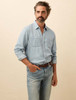 The Tried & True Chambray Workshirt Faherty