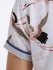 Tsuru Crane Print Short Sleeve Shirt | Robert Graham