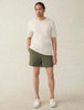 Mens Faherty Brand Olive Green Shorts