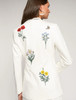 Floral Embroidered Blazer | Vilagallo