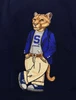 Harpers Penn State Embroidered Nittany Lion Sweatshirt with Blazer