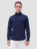 Bugatchi Devon OoohCotton Shirt Navy Back