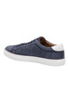 Luther Perfed Lace-To-Toe Navy Suede Sneaker | Johnston & Murphy