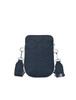 Penn State Navy Mini Crossbody Purse by Montana West, small navy blue quilted shoulder bag.