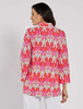 Back of Chris Paradise Ikat Print Top  Jude Connally