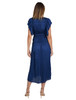 Back of Harper Pleated Dress  Love Token