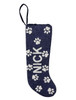 Personalized Beaded Paw Print Stocking Tiana Designs