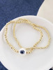 Penn State Gold & Pearl Stretch Bracelet Set | Seasons Jewelry