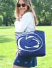 Penn State Breton Stripe Tote Sea Bag