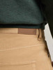 Close up of Signature Sateen Five Pocket Pant in Peanut