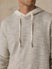 Sunwashed Slub Stripe Hoodie | Faherty