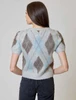 Design History Sweater Grey Blue Combo