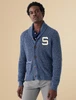 Penn State S Marled Cotton Cardigan | Faherty