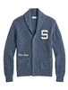 Penn State S Marled Cotton Cardigan | Faherty