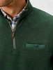 Flame Stitch Quarter Zip | Johnnie-O