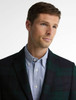 Barbour Kingham Moons Tartan Blazer, blackwatch tartan, single breasted, semi-notched lapels, wool.