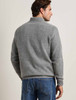 Blackburn Buttonmock Sweater in grey color from Peter Millar brand, made of wool and cashmere blend.