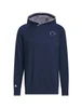 Penn State Navy Blue adidas Golf Twistknit Hoodie with White Logo and Grey Accents.