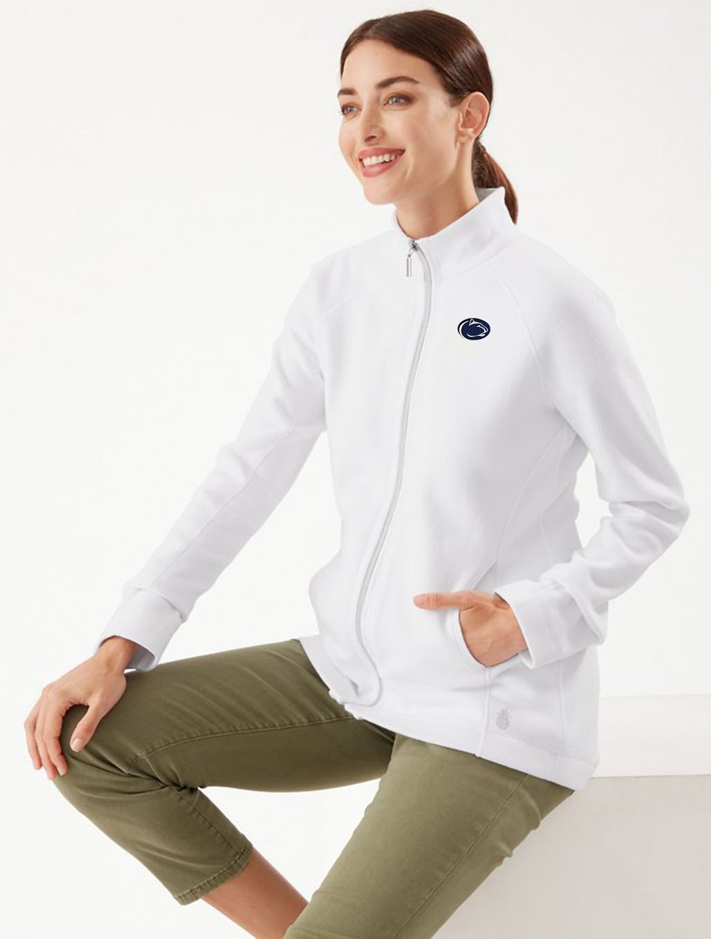 Penn State Aruba Full Zip Womens Tommy Bahama