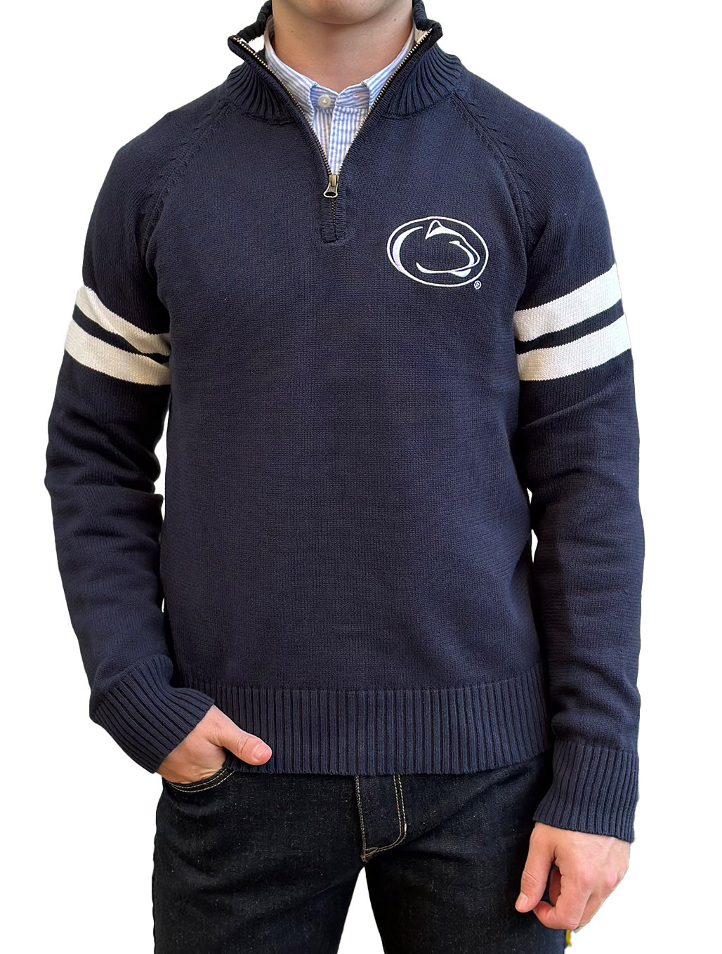 Penn State Quarter Zip Sweater Bruzer