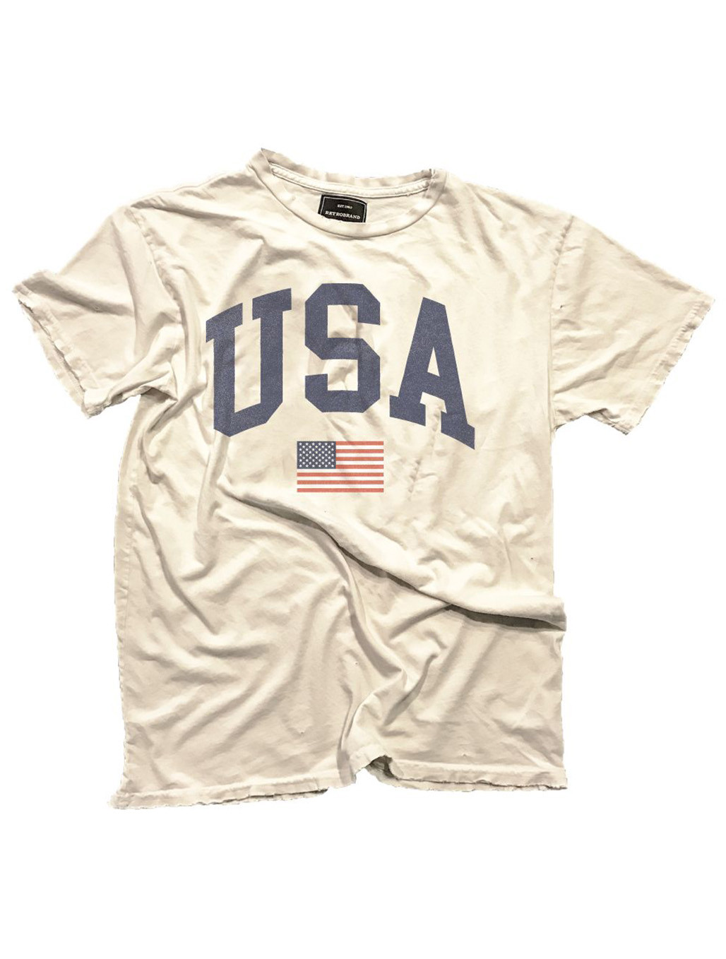 Cotton USA T-Shirt Original Retro Brand