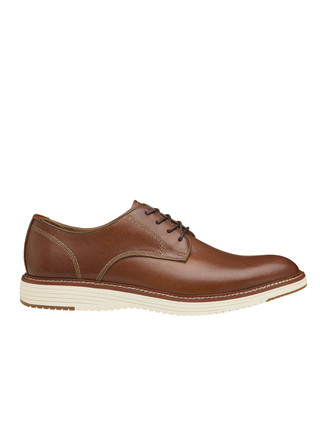 Upton Tan Full Grain Plain Toe Shoe | Johnston & Murphy