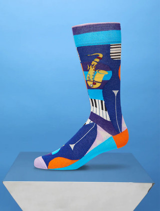 Bourbon Street Cotton Sock | Harpers