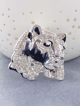 Penn State Crystal Lion Shrine Pin | Seasons Jewelry