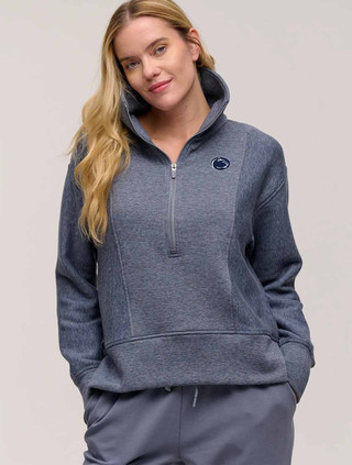 Penn State Regan Fleece Zip Mock Neck | Zero Restriction