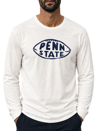 Long Sleeve Penn State Football Tee | Retro Brand
